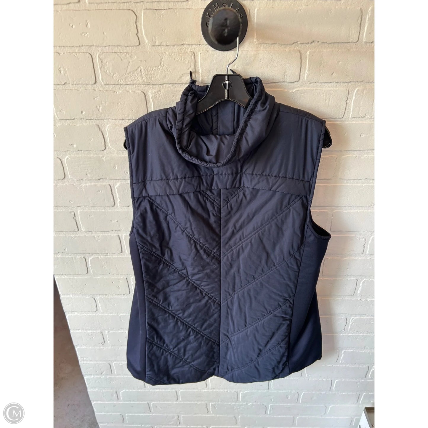 Vest Puffer & Quilted By Talbots In Navy, Size: Xl