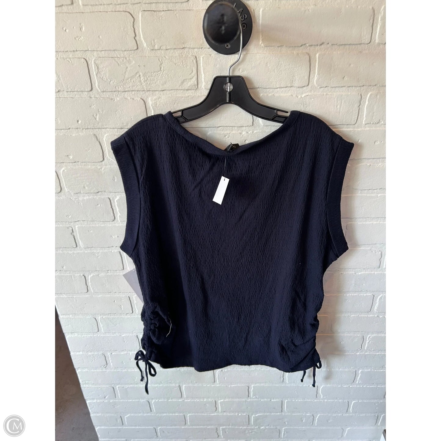 Top Sleeveless By Talbots In Blue, Size: Xl
