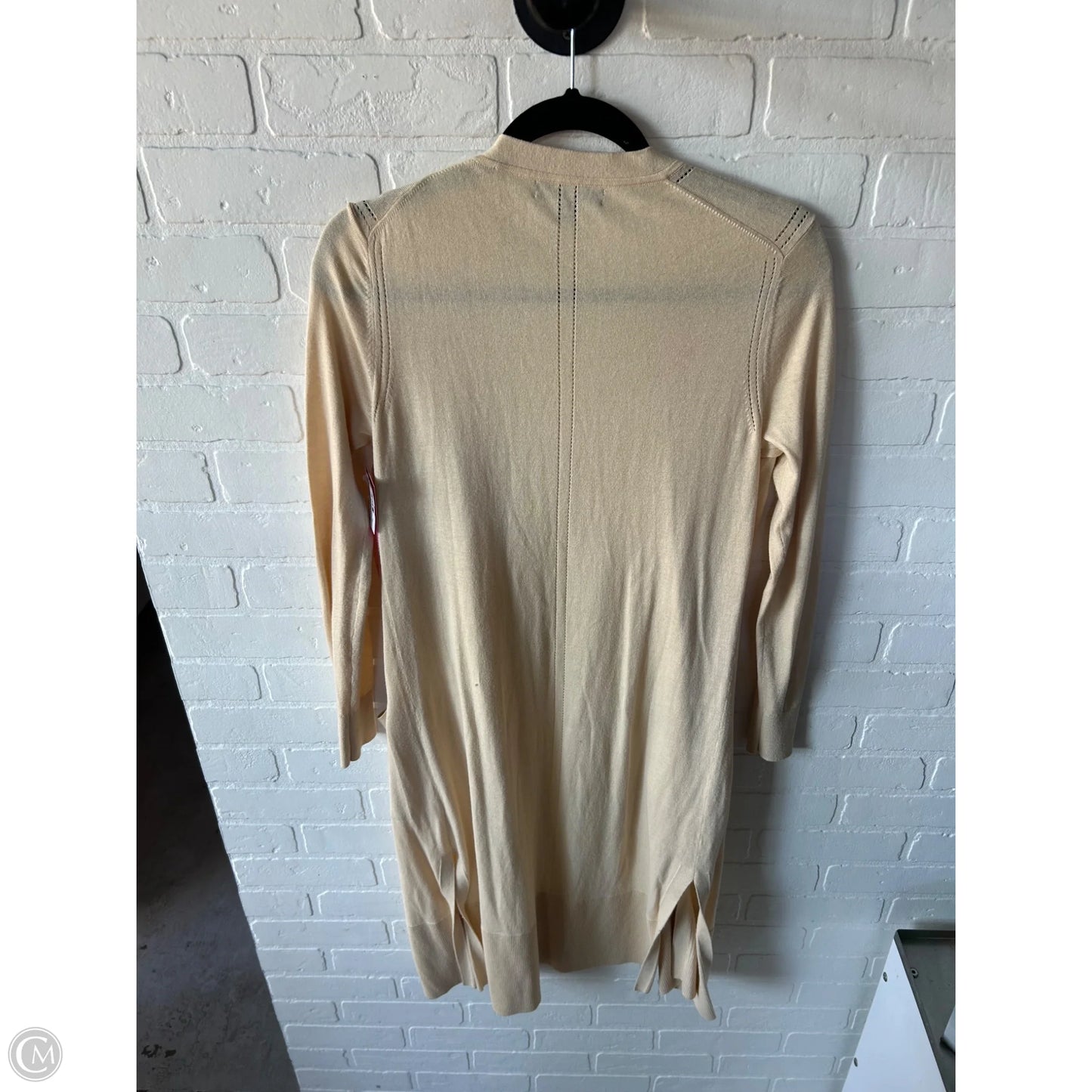 Sweater Cardigan By Banana Republic In Cream, Size: Xs