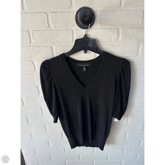 Sweater Short Sleeve By White House Black Market In Black, Size: S