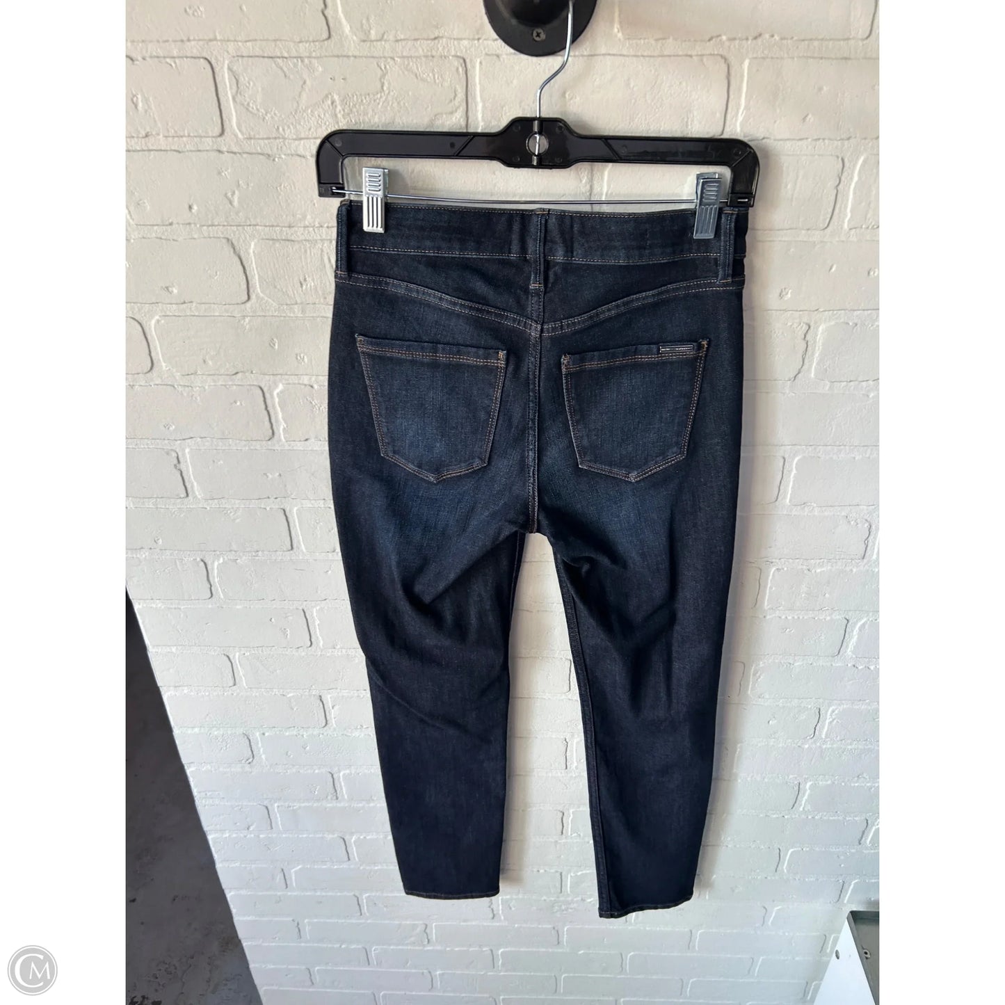 Jeans Straight By White House Black Market In Blue Denim, Size: 0