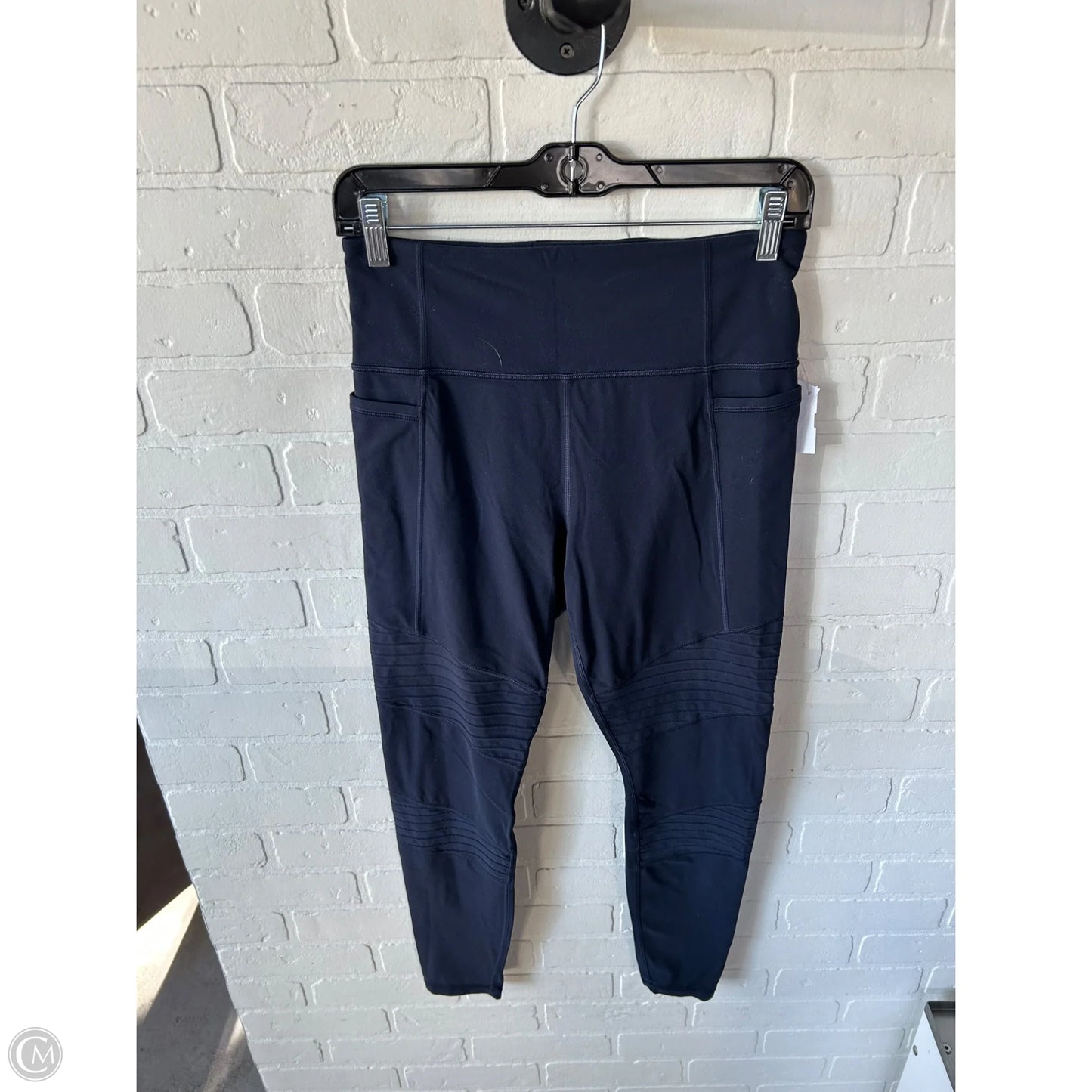 Athletic Leggings By Athleta In Blue, Size: 8