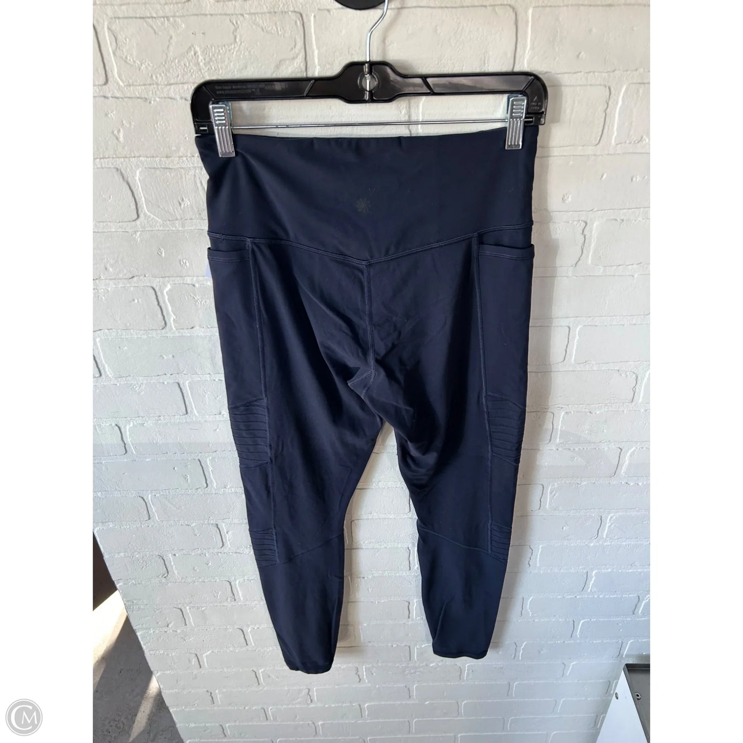 Athletic Leggings By Athleta In Blue, Size: 8