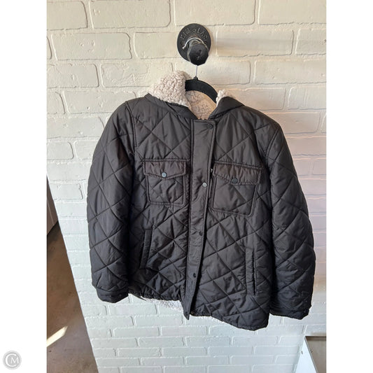 Jacket Puffer & Quilted By Sebby In Black, Size: S
