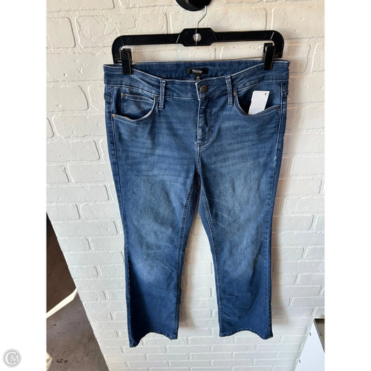 Jeans Boot Cut By Simply Vera In Blue Denim, Size: 4