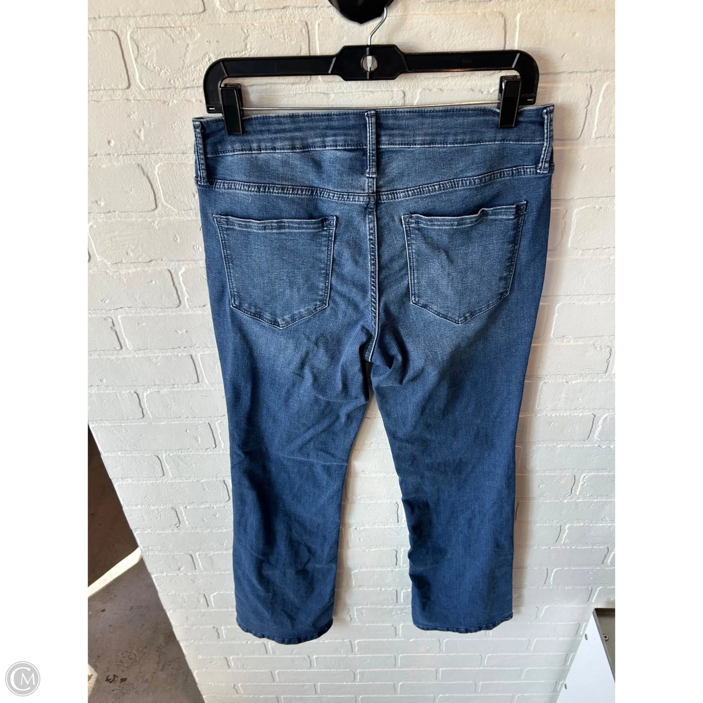 Jeans Boot Cut By Simply Vera In Blue Denim, Size: 4