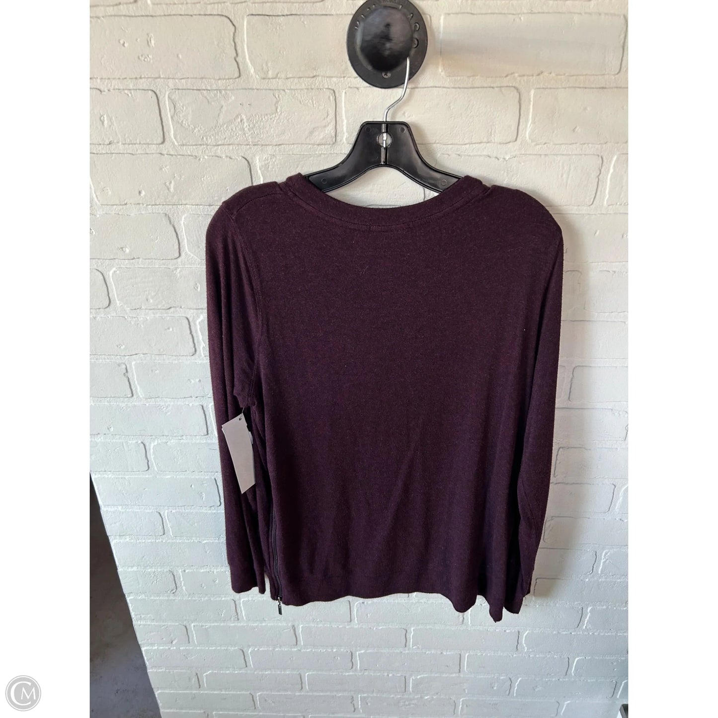 Top Long Sleeve By Matty M In Red, Size: M