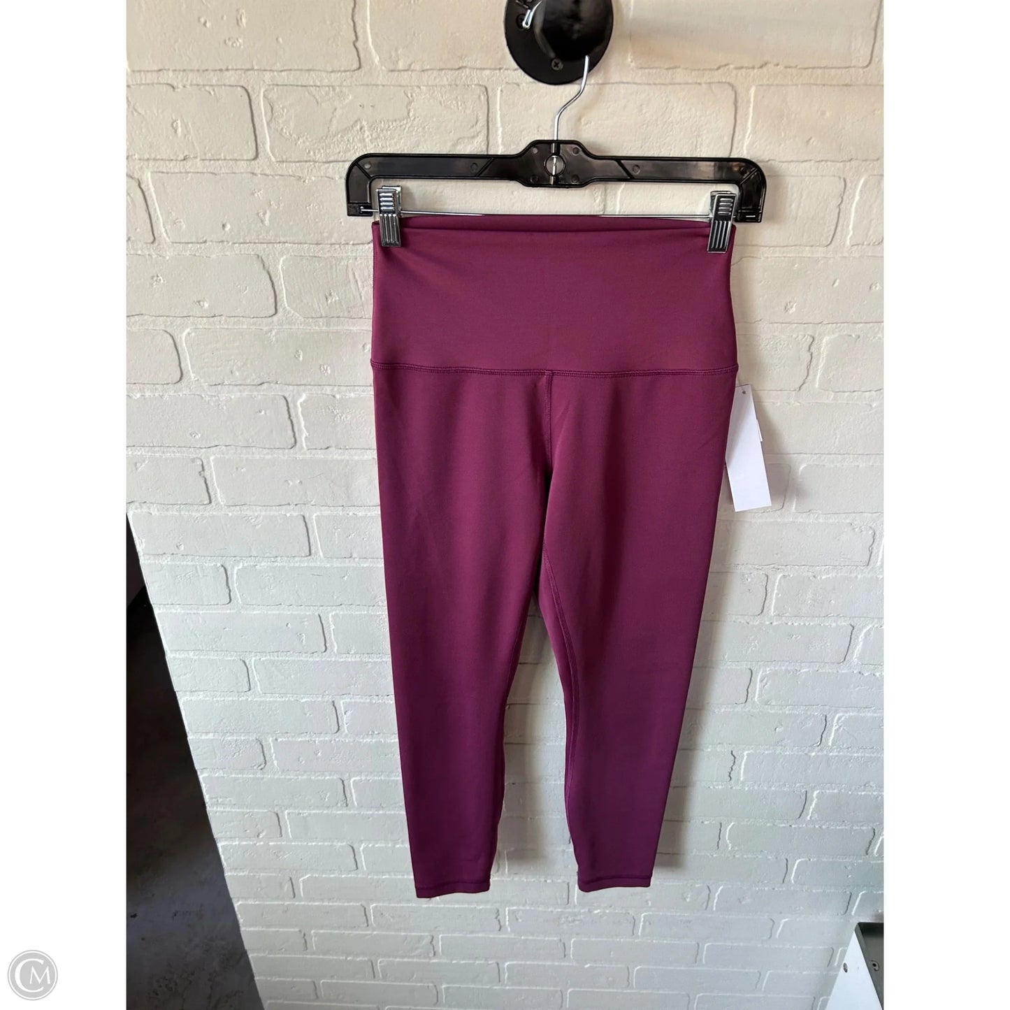 Athletic Leggings By 90 Degrees By Reflex In Pink, Size: 8