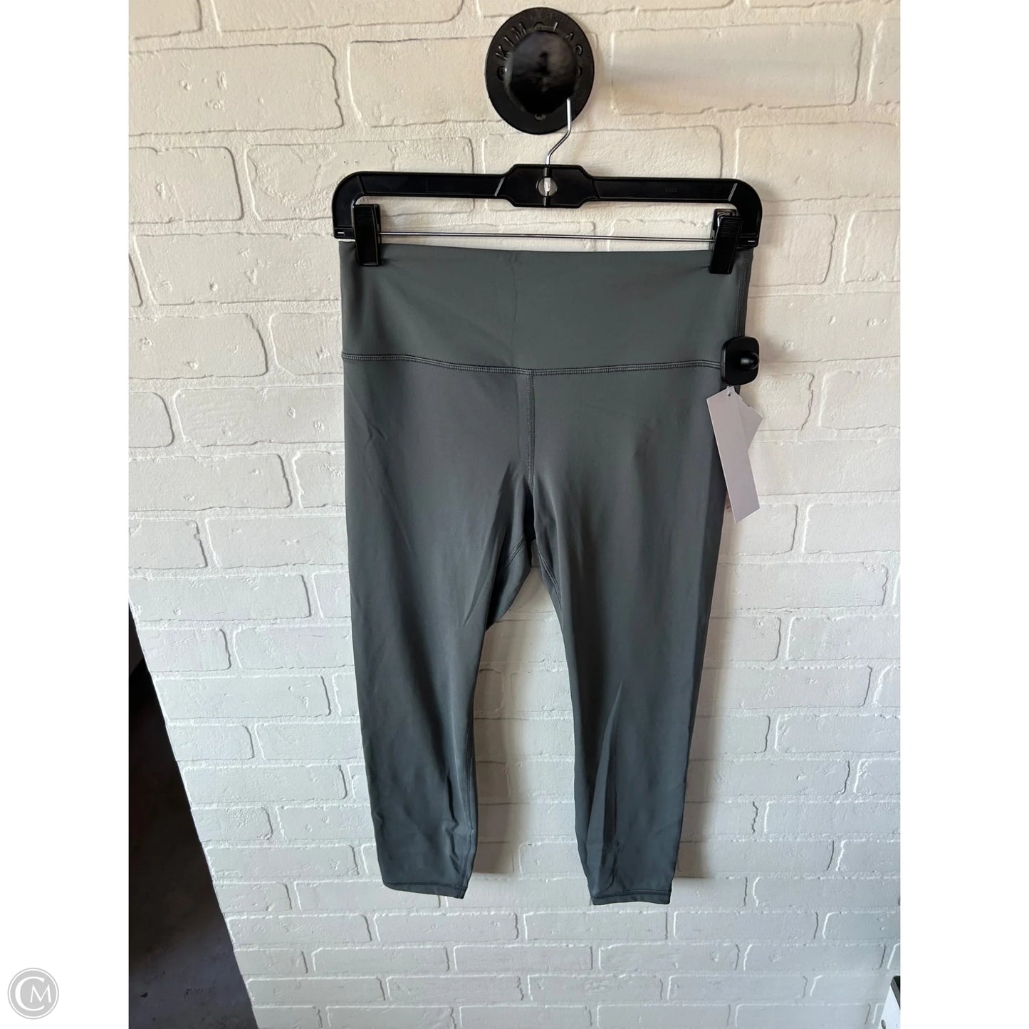 Athletic Leggings By Athleta In Grey, Size: 8