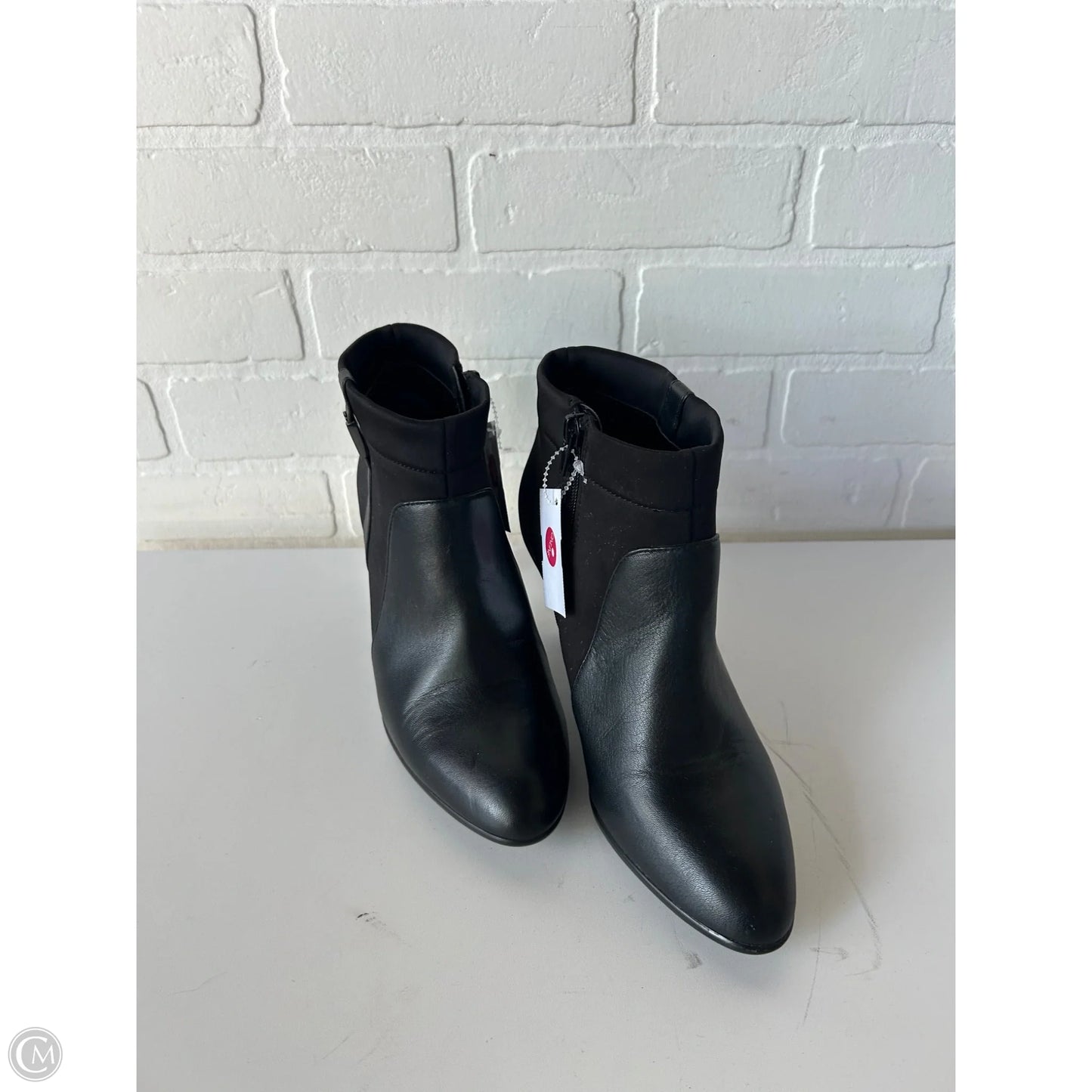 Boots Ankle Heels By Alfani In Black, Size: 7.5