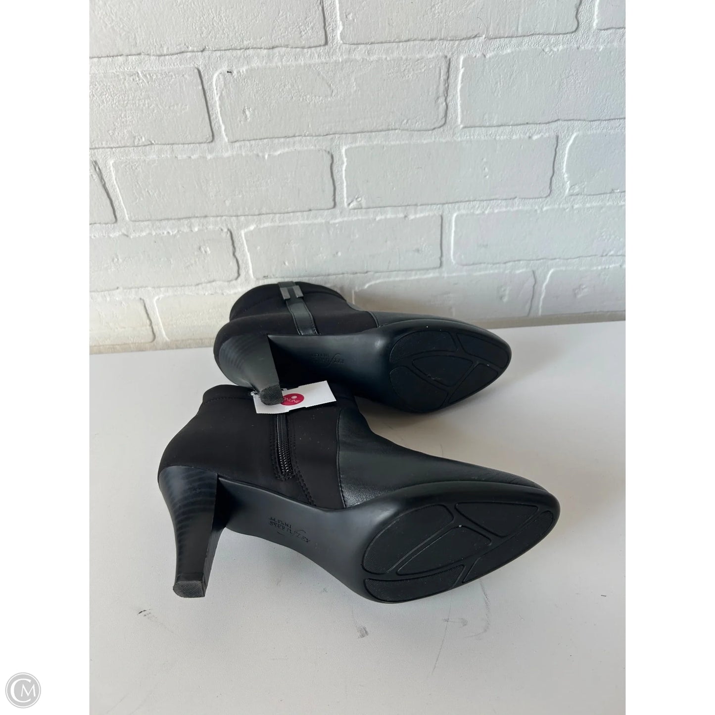 Boots Ankle Heels By Alfani In Black, Size: 7.5