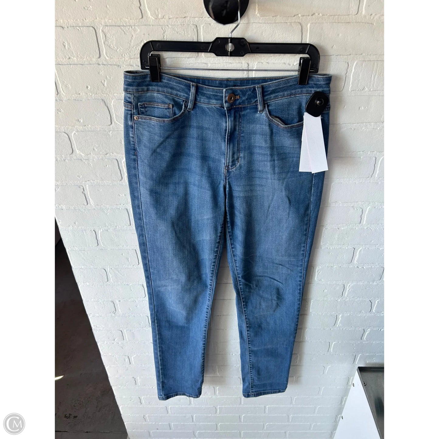 Jeans Boyfriend By J. Jill In Blue Denim, Size: 10l