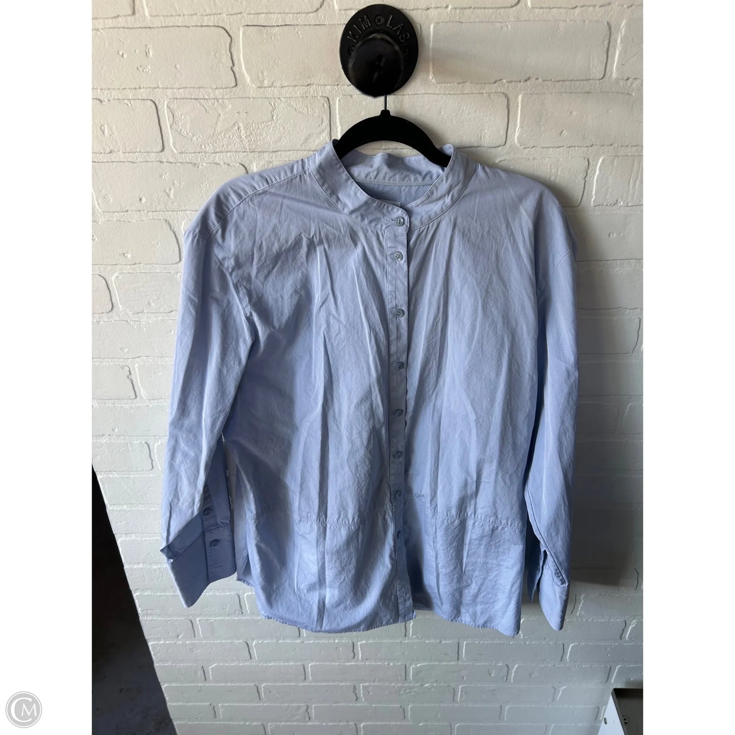 Top Long Sleeve By Nordstrom In Blue, Size: Xl