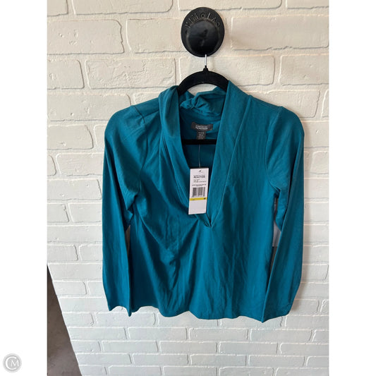 Top Long Sleeve By Kenneth Cole Reaction In Blue, Size: M