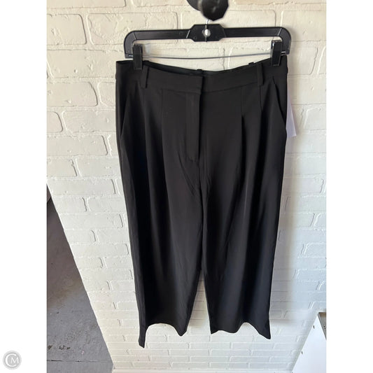Pants Wide Leg By H&m In Black, Size: 8