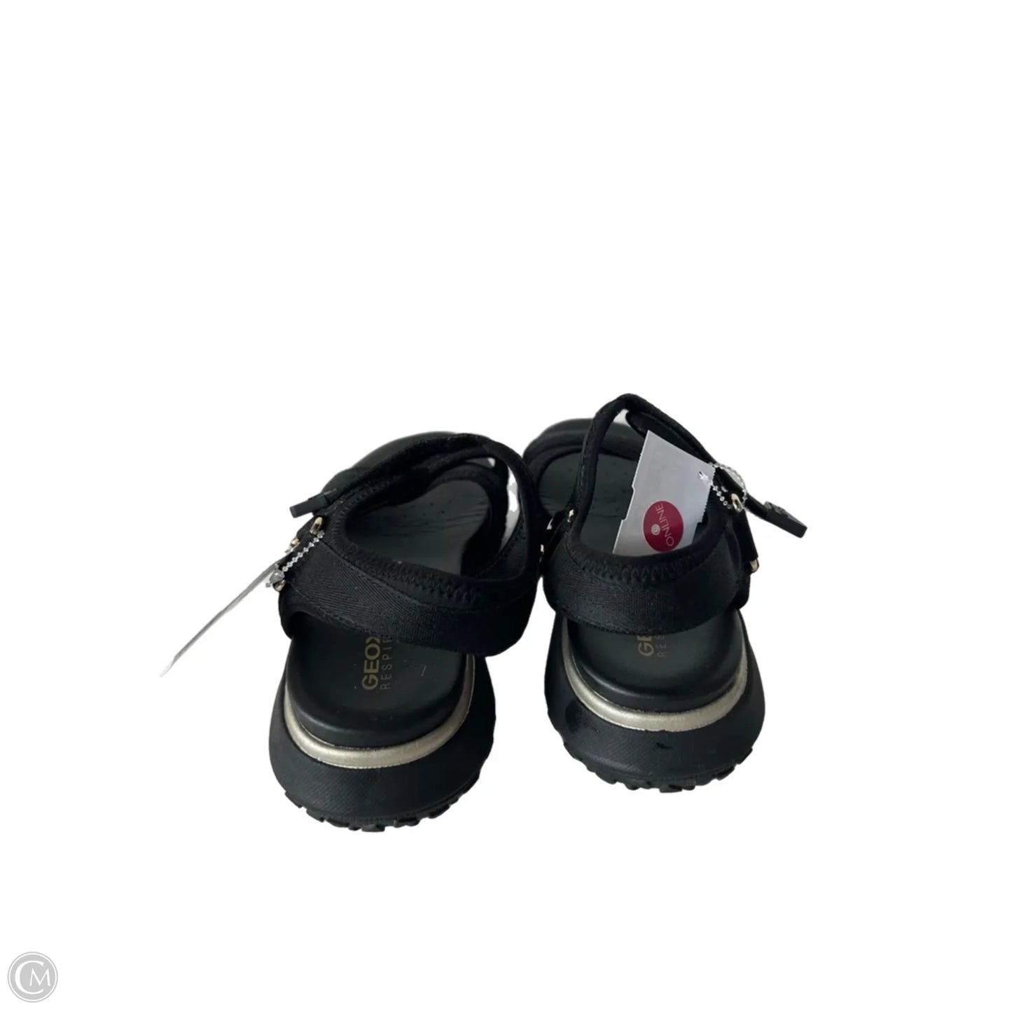 Sandals Flats By Geox Shoes In Black, Size: 8