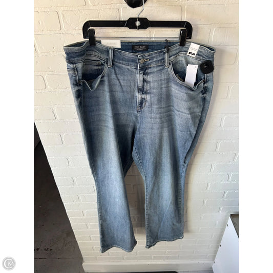 Jeans Boot Cut By Judy Blue In Blue Denim, Size: 22