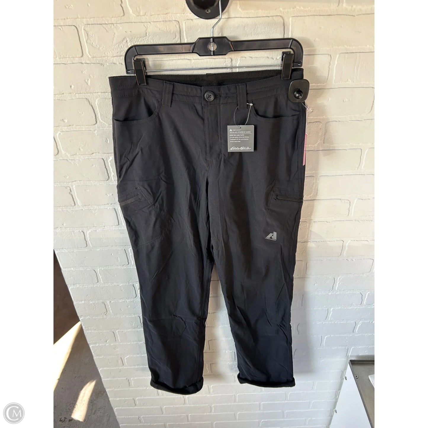 Athletic Pants By Eddie Bauer In Black, Size: 8l
