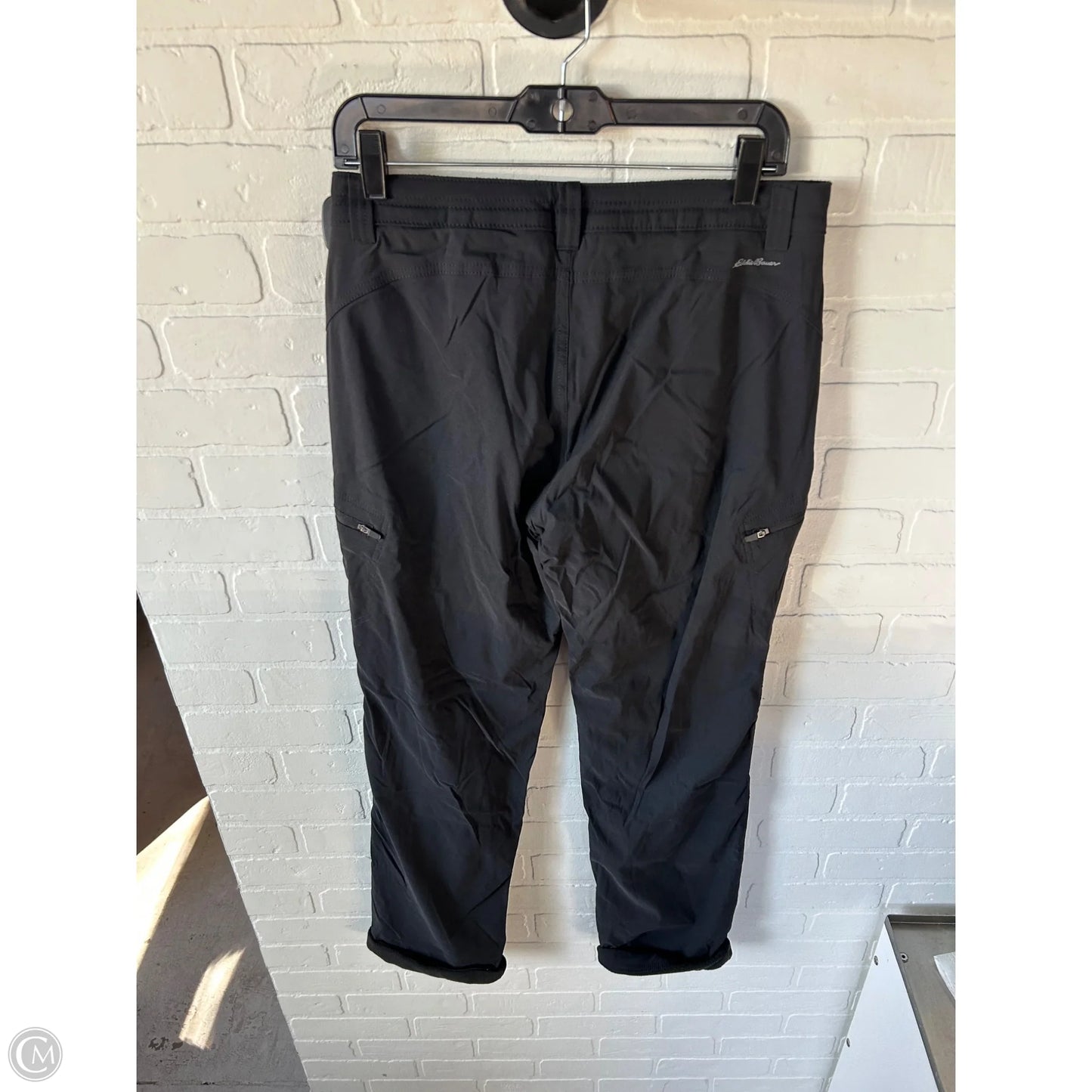 Athletic Pants By Eddie Bauer In Black, Size: 8l