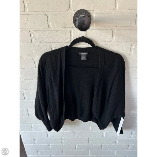 Sweater Cardigan Cashmere By Lord And Taylor In Black, Size: M