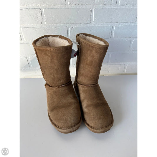 Boots Mid-calf Flats By Bearpaw In Brown, Size: 8