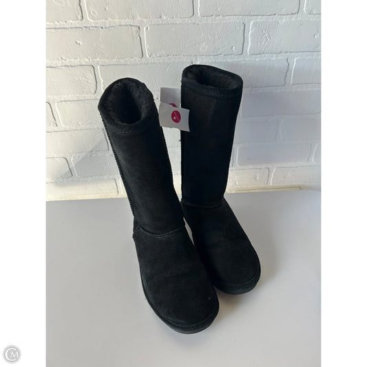 Boots Mid-calf Flats By Bearpaw In Black, Size: 8