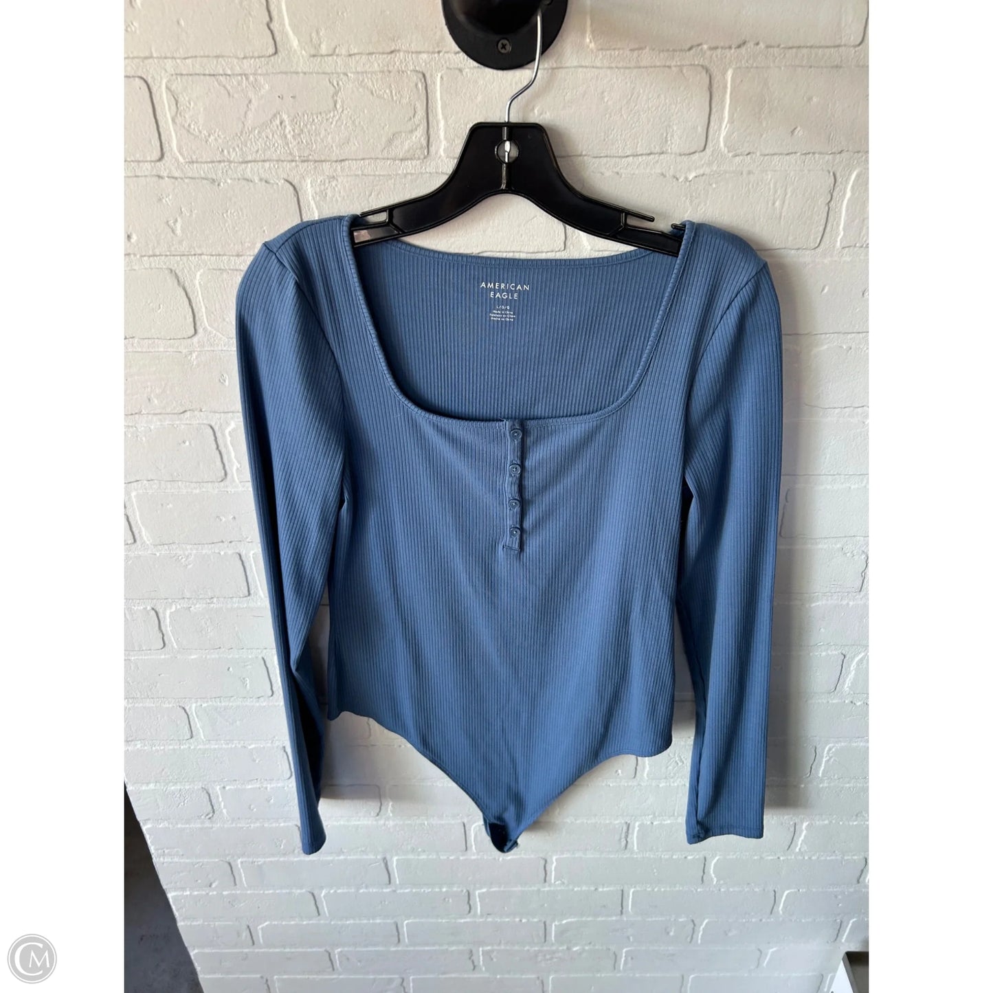 Bodysuit By American Eagle In Blue, Size: L