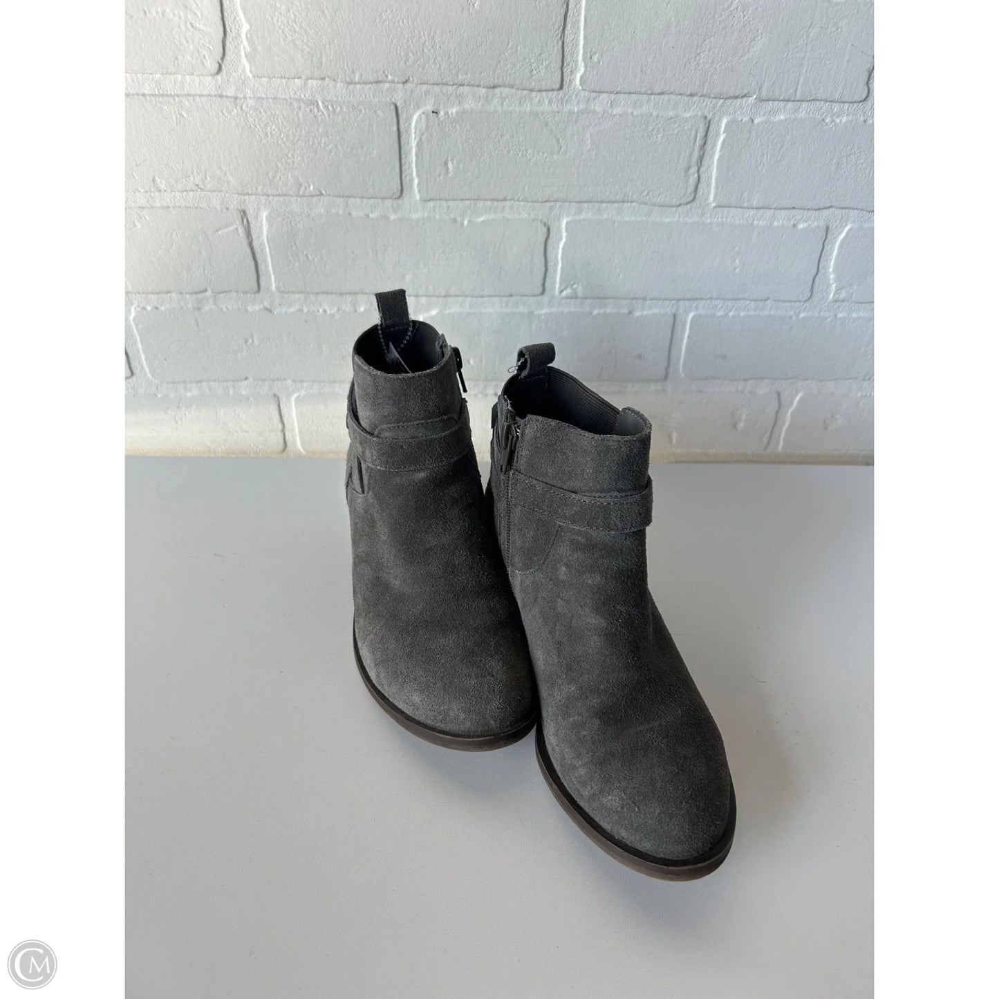 Boots Ankle Flats By Kensie In Grey, Size: 7