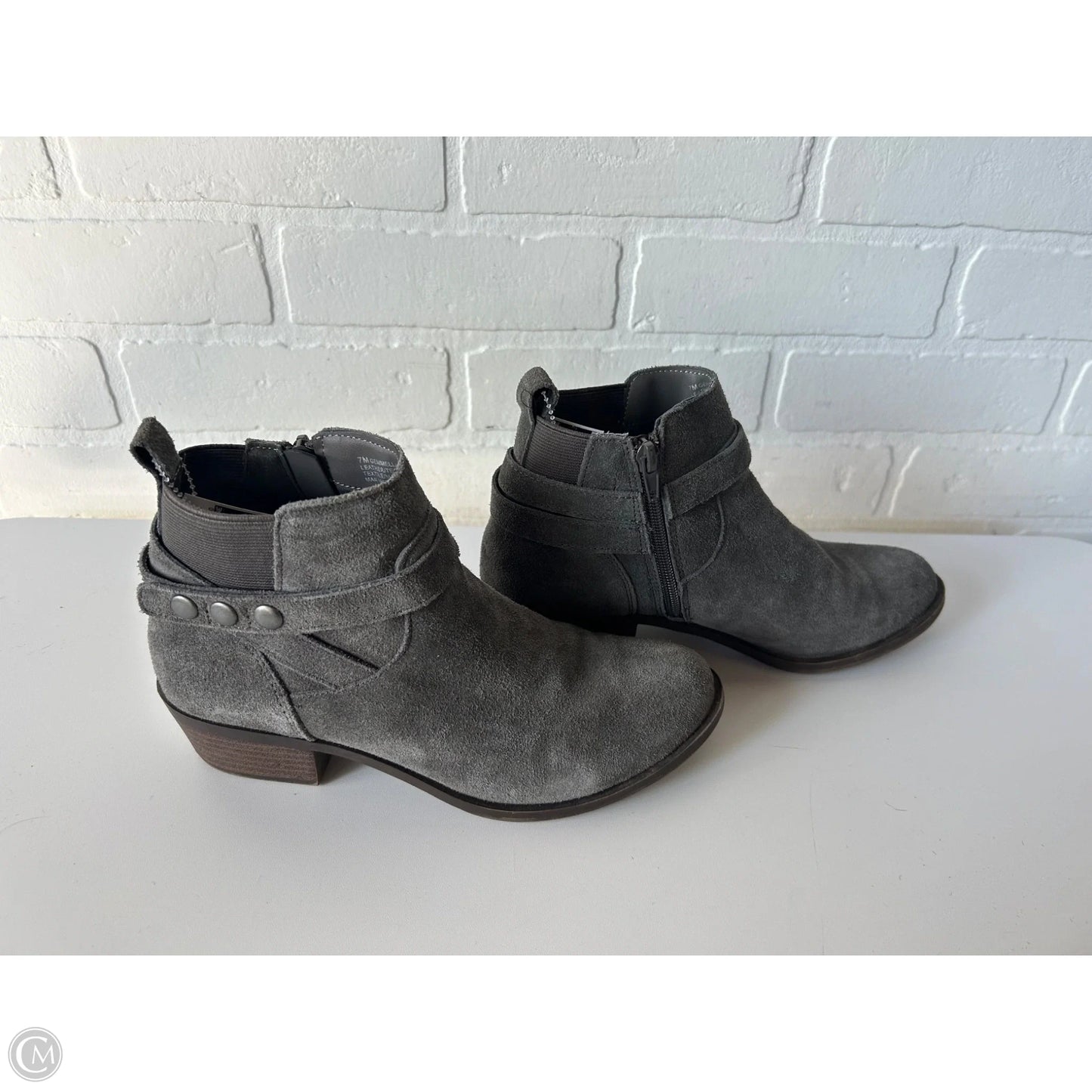 Boots Ankle Flats By Kensie In Grey, Size: 7