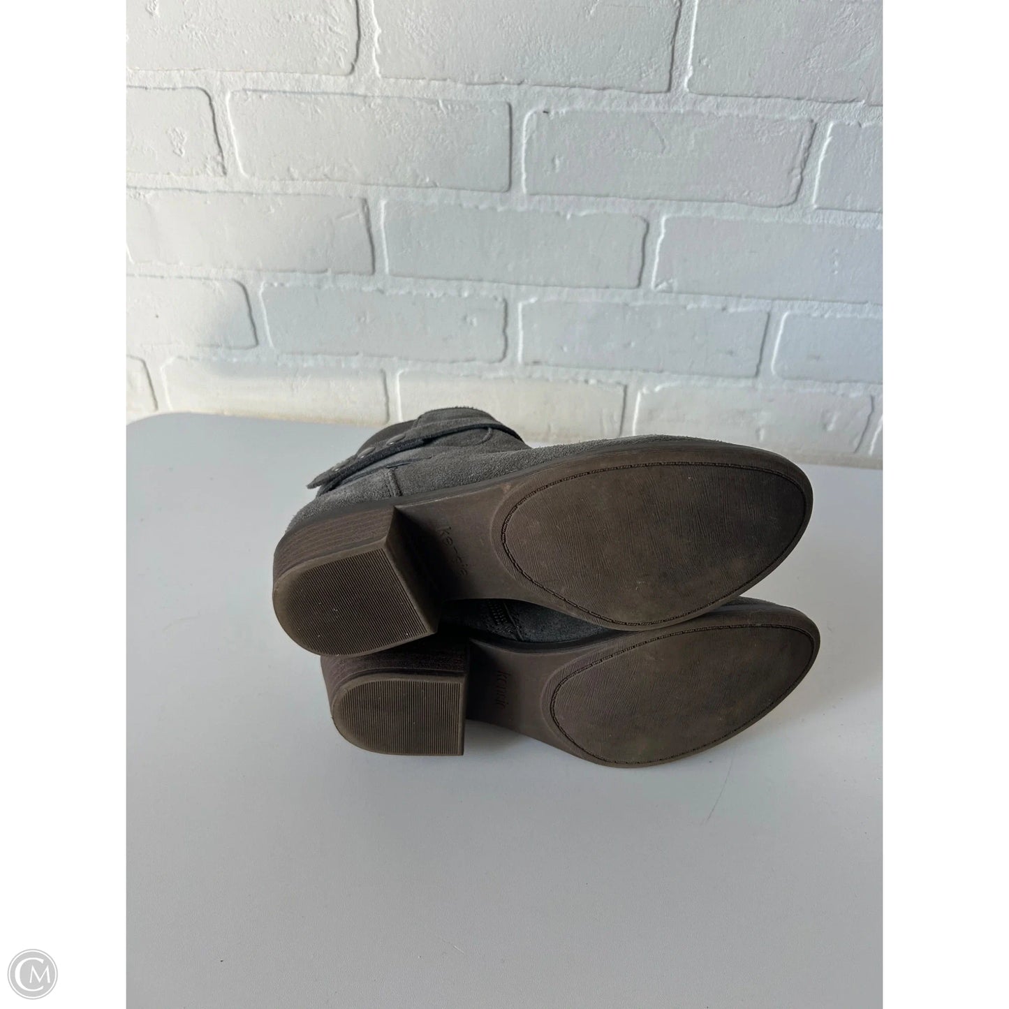 Boots Ankle Flats By Kensie In Grey, Size: 7