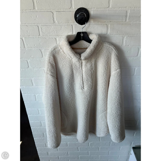 Jacket Faux Fur & Sherpa By Koolaburra By Ugg In Cream, Size: Xl