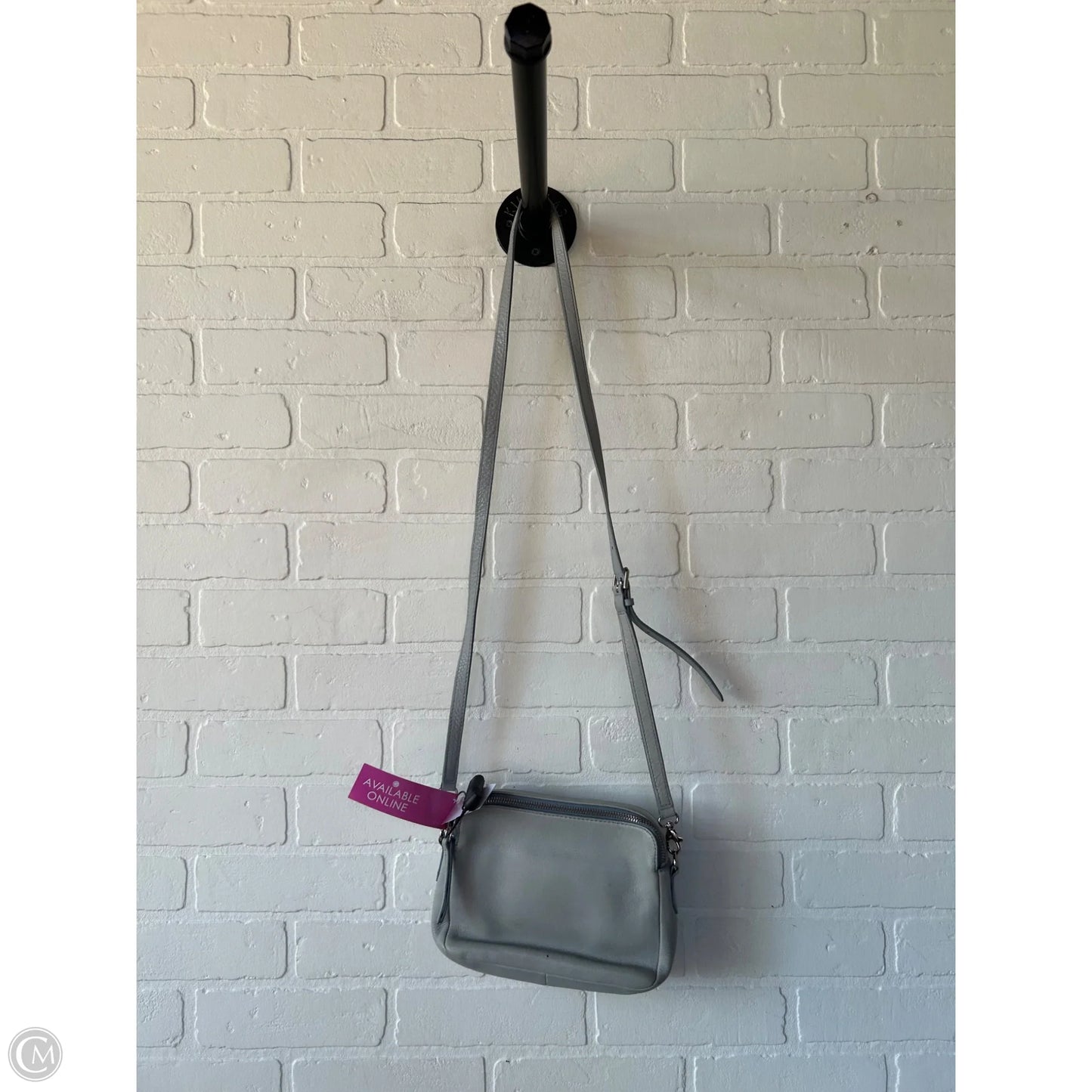 Crossbody Leather By Fossil, Size: Small
