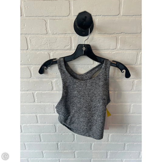 Athletic Bra By Clothes Mentor In Grey, Size: M