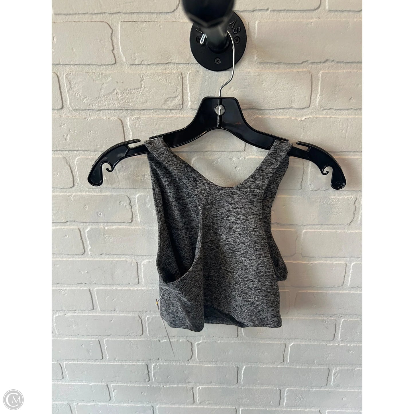 Athletic Bra By Clothes Mentor In Grey, Size: M