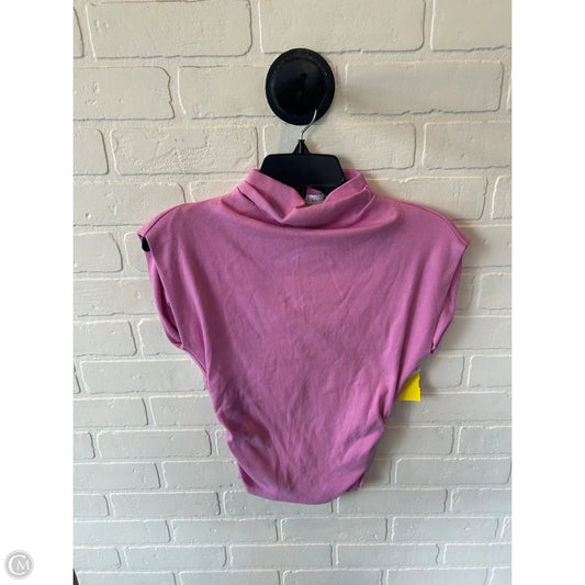 Top Short Sleeve Basic By Michael Stars In Pink, Size: S