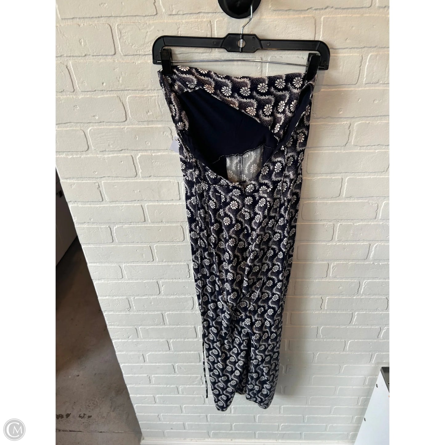 Jumpsuit By Anthropologie In Blue & White, Size: Xs