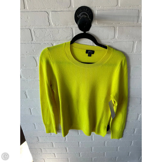 Sweater Cashmere By J. Crew In Yellow, Size: M