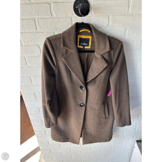 Coat Wool By Sam Edelman In Brown, Size: S