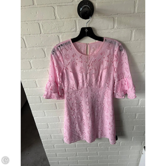 Dress Party Short By Amanda Uprichard In Pink, Size: Xs