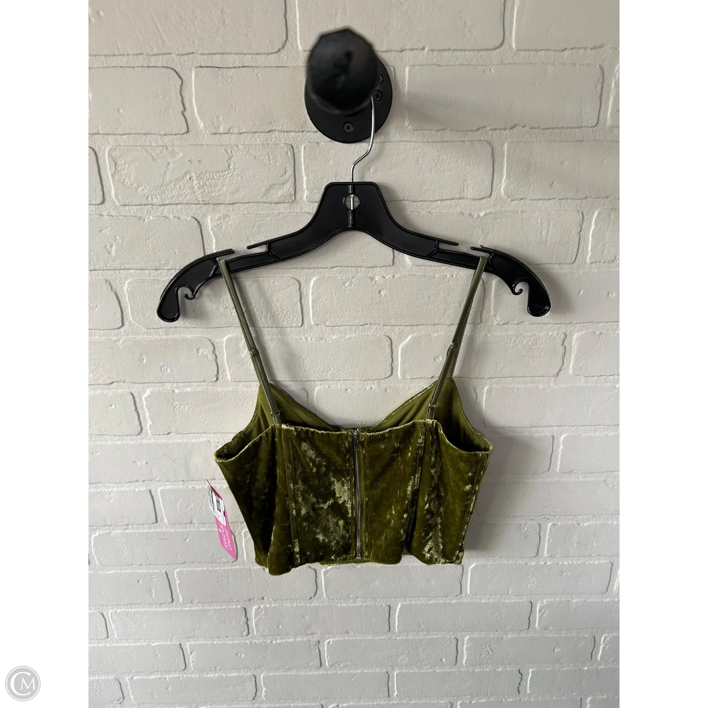 Top Sleeveless By En Saison In Green, Size: S