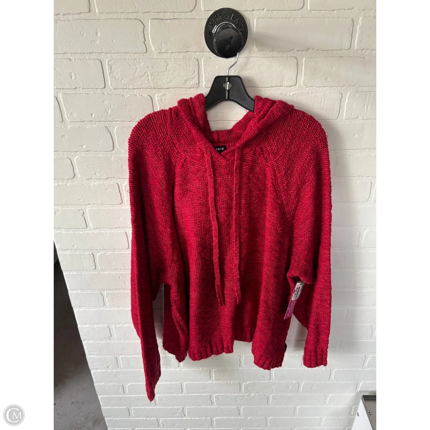 Sweater By Torrid In Red, Size: 3x