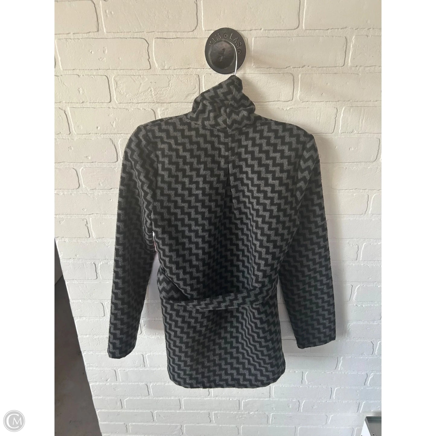 Blazer By Tulle In Black & Grey, Size: S