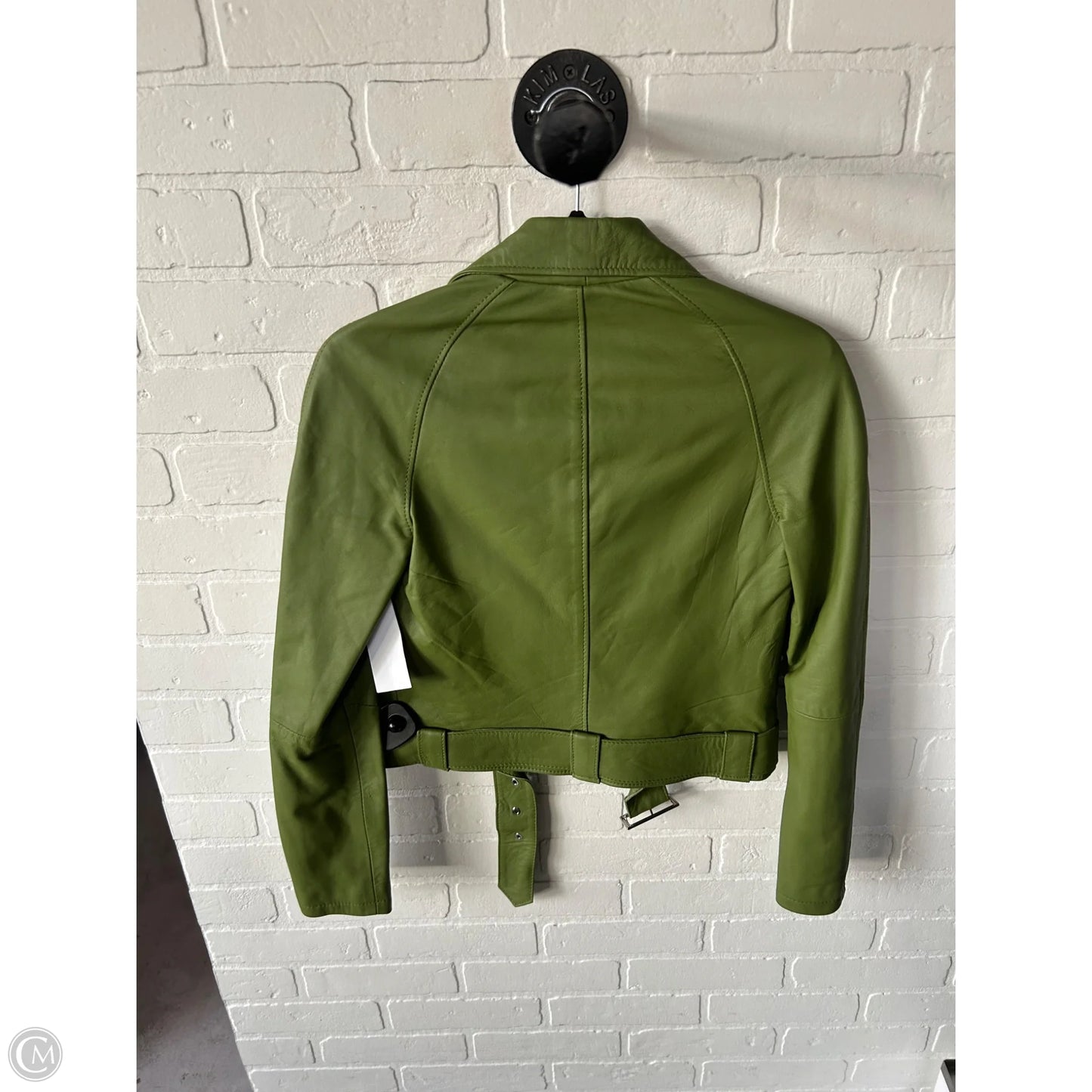 Jacket Moto By Cmc In Green, Size: Xs
