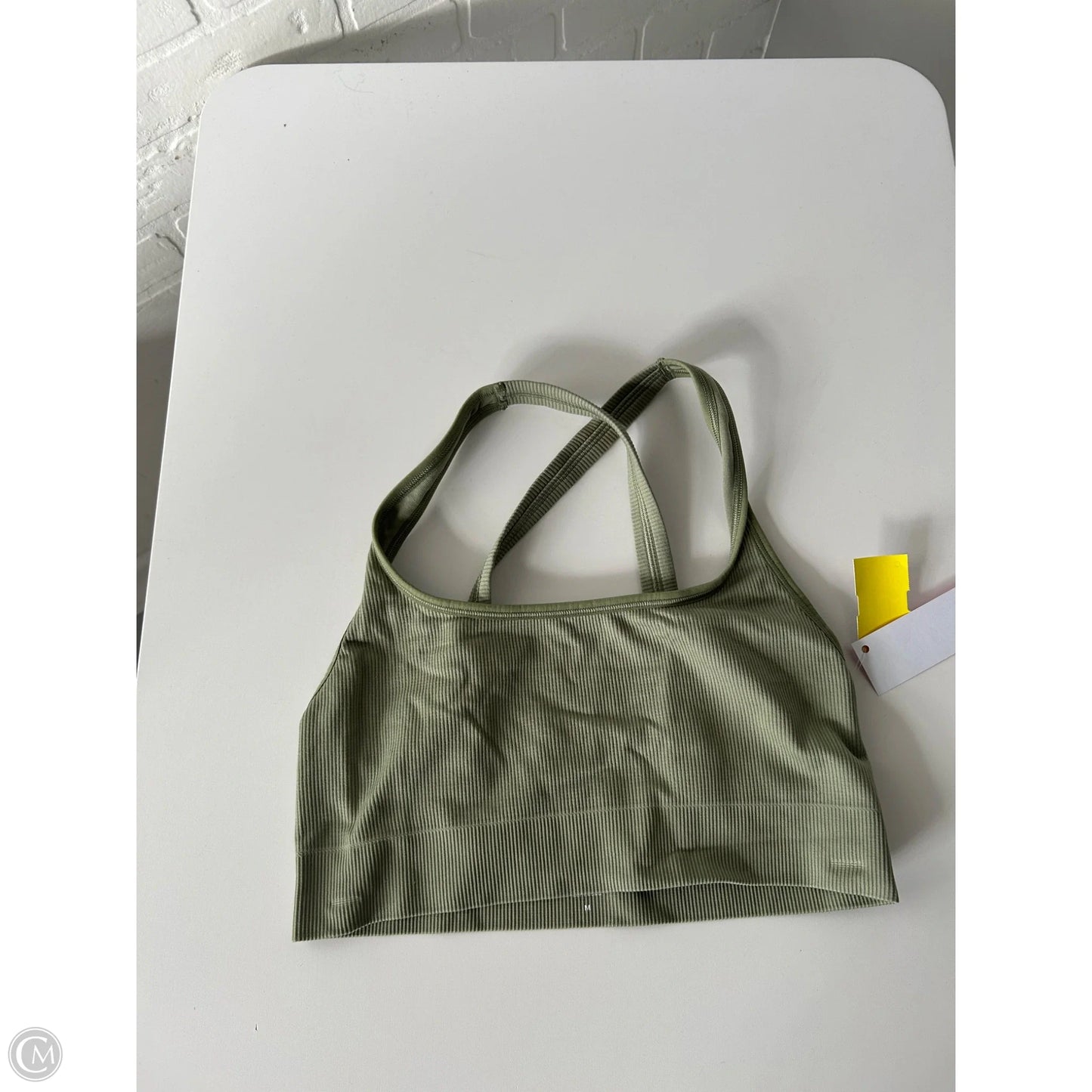 Athletic Bra By Athleta In Green, Size: M