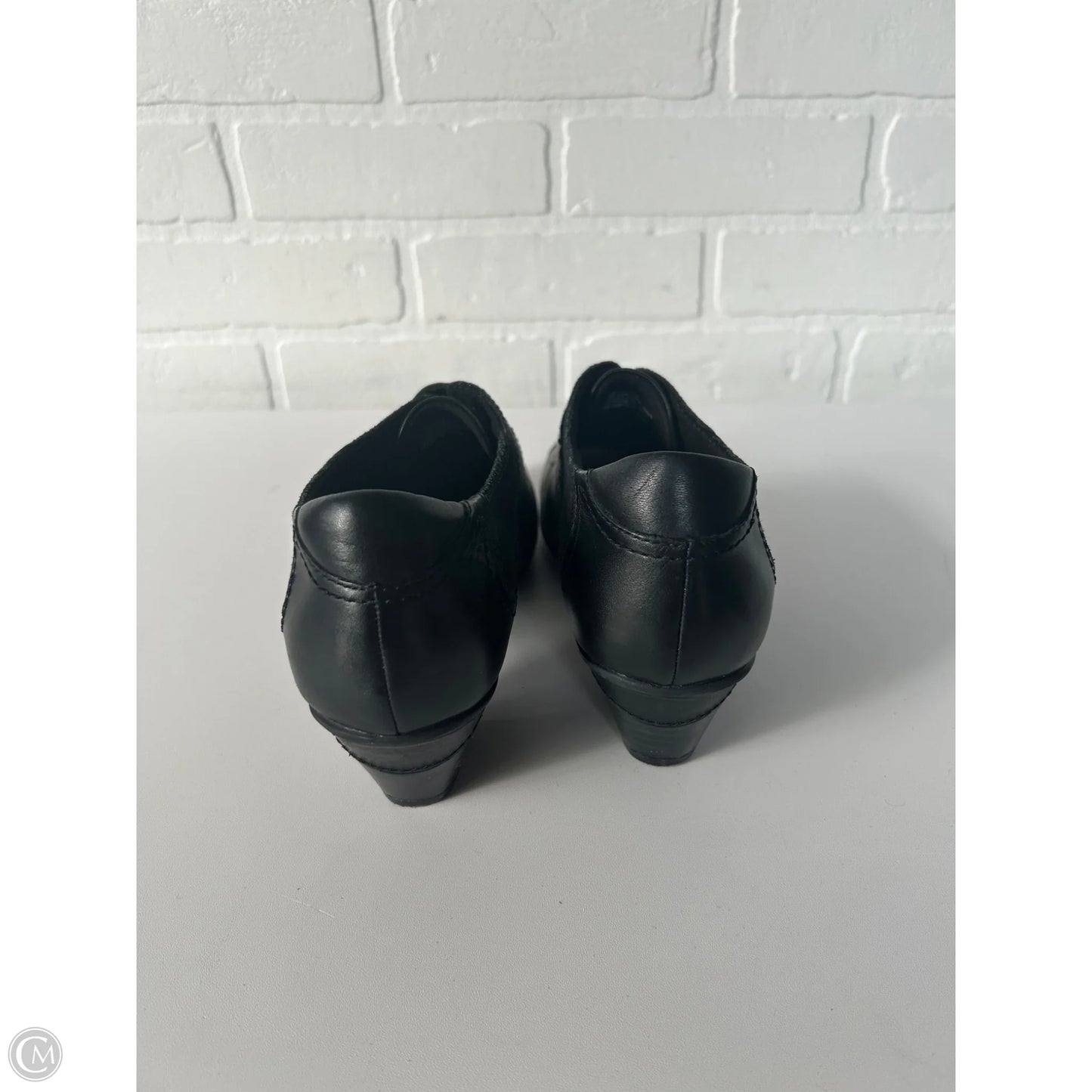 Shoes Heels Block By Earth In Black, Size: 8