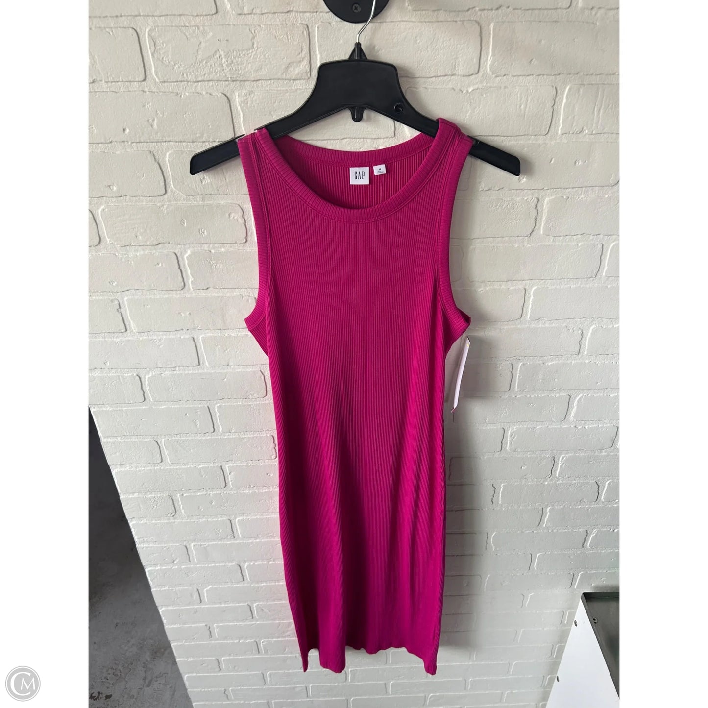 Dress Casual Midi By Gap In Pink, Size: M