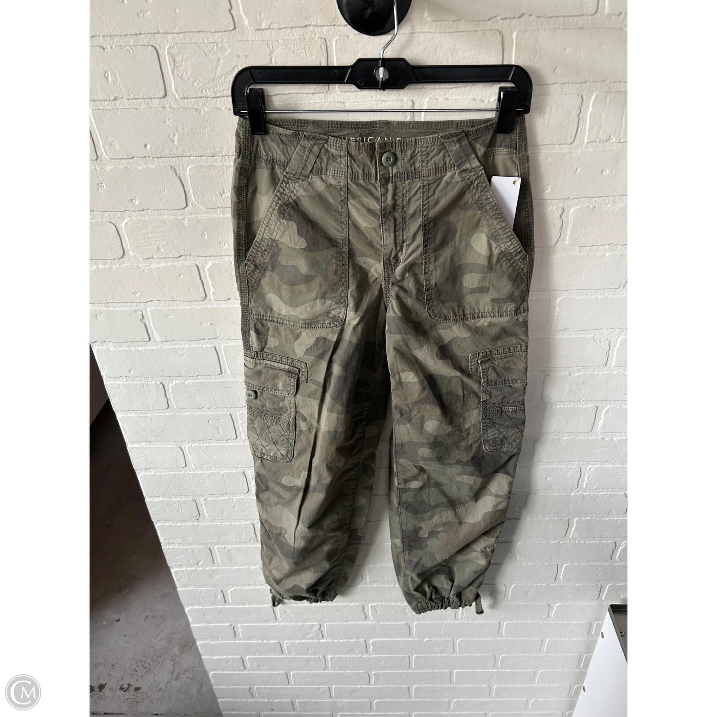 Pants Joggers By American Eagle In Camouflage Print, Size: 0
