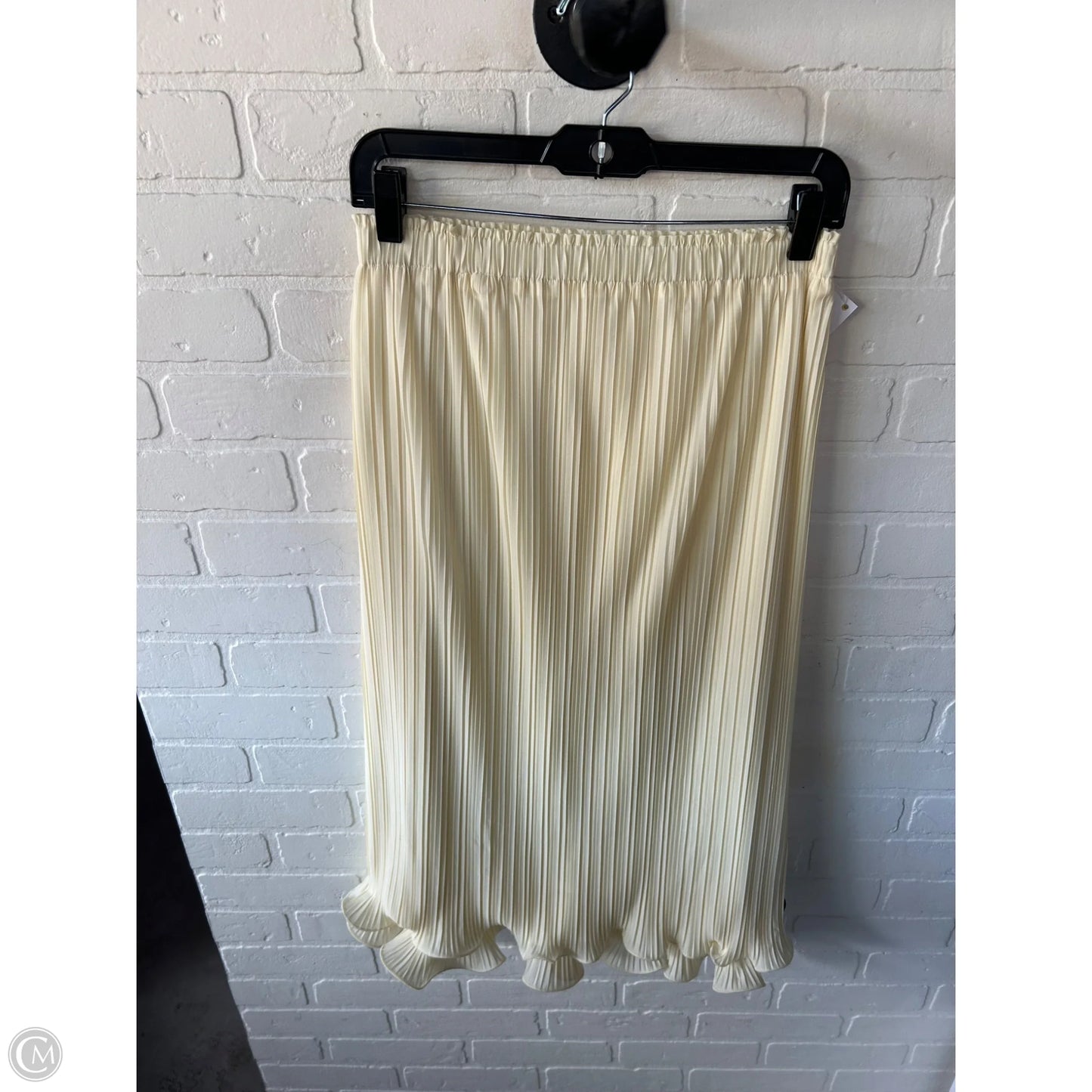 Skirt Maxi By Anthropologie In Cream, Size: 4