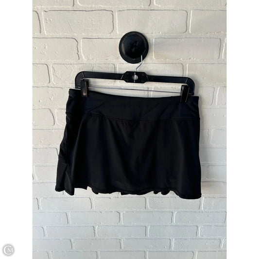 Athletic Skort By Lululemon In Black, Size: 8