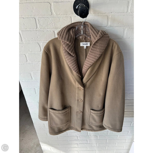 Coat Trench Coat By Splendid In Tan, Size: M